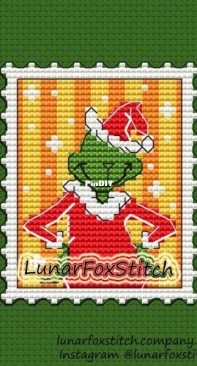 Lunar Fox Stitch - The Grinch
