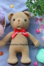 zan crochet - Zan Merry - Sweet Teddy - free