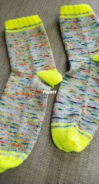 Taste the Rainbow Socks by Ashley Ratnam-Free