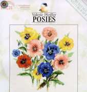Heritage Stitchcraft - Valerie Pfeiffer Posies VPPP699 Pansy Posy