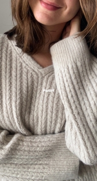Ilana Sweater by Masha Ziablikova