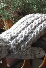 Mock Cabled Mittens by Judy Lamb-Free