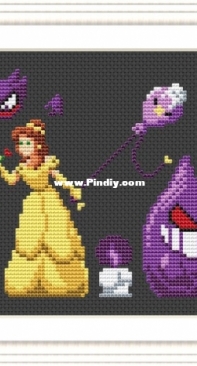 My Easy Stitch - Princess Belle Fantasy by Oly Krumax
