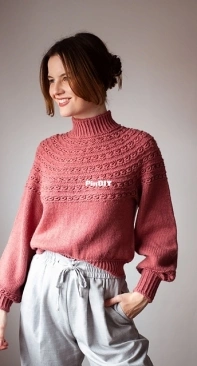 love number sweater by Lily Kate France
