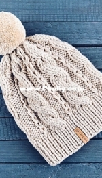 Adele beanie - Nat Woolture - Woolture