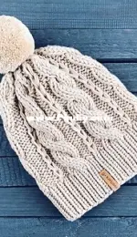 Adele beanie - Nat Woolture - Woolture