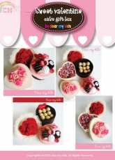 Dear my Kids -How to make The Sweet Valentine Cake Gift Box