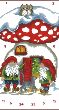 Permin 34-1238 - Advent Calendar XSD