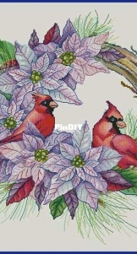 Wreath of Cardinals by Irina Zagorodskaya XSD