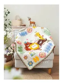 New Mommy Handmade DIY - Su Su Jie Jia - Susans Family - Animal Garden Blanket - Free