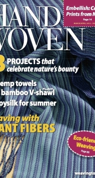 Handwoven - Issue 159 - March/April 2012