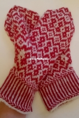 Olines mittens by Anita Viksten-Swedish-Free
