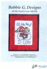 Bobbie G. Designs MS102 - All We Need is Love