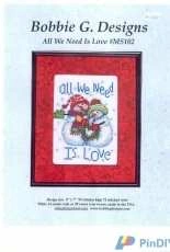 Bobbie G. Designs MS102 - All We Need is Love