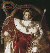 Golden Kite GK418 Napoleon I on His Imperial Throne