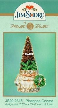 Jim Shore - JS20-2315 - Pinecone Gnome by Mill Hill