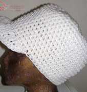 Crochet Hat with Brim by Teresa Richardson