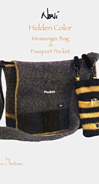Noni Messenger Bag and Passport Pocket  by Laura J Bellows