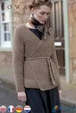 Biscay cardigan by Marie Wallin - Rowan - English, French, German, Dutch - Free