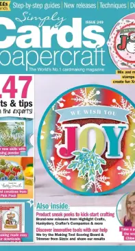 Simply Cards and Papercraft - Issue 249 - 2023