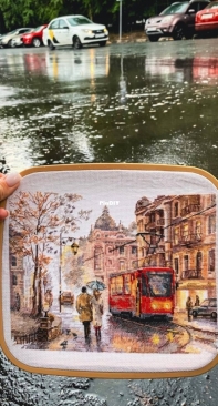 autumn tram