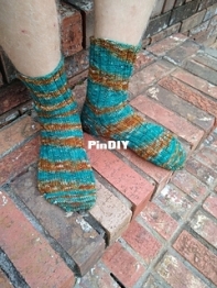 Hidden Trail Socks by Amy Kate Sutherland