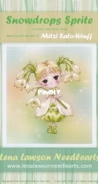 Lena Lawson Needlearts - Snowdrops Sprite   XSD