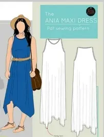 Tales of the Seam - Ania Maxi Dress - XXS-XXL