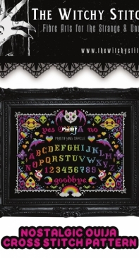 The Witchy Stitcher - Nostalgic Ouija PCS + XSD