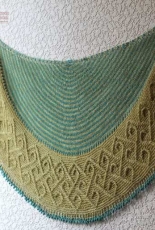Carradal Shawl by Lucy Hague