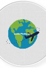 Daily Cross Stitch - Travel Around The World