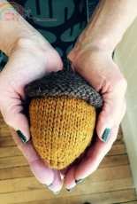 Knit Acorn by Kim Hamlin  - Free
