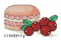 Macaron No.5 - Cranberry by Alexandra E. / Alexandra Gurovskikh