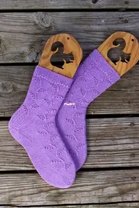Impasto Socks by Laura Fahlin