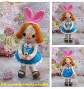 rabiit ear doll