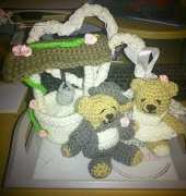 bride en groom bear