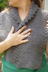 Vintage Lace Scarf by Kristin LeMoine-Free