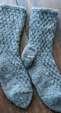 Farm Girl Socks by Diane Pearsall-Free