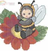 Ellen Maurer Stroh EMS Animal Babies - Bumble Bee Baby PCS