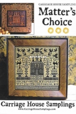 Carriage House Samplings - Matter`s Choice Samplers 1 and 2 PCS