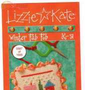 Lizzie Kate K-51 - Winter Fab Fob