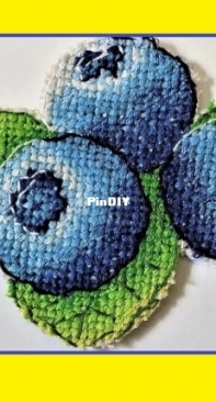 Blueberries (magnet)