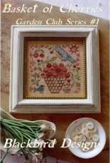 Blackbird Designs - Garden Club Series #1 - Basket of Cherries