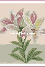 Lanarte 35095 Pink white lily XSD + PCS