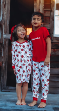 Peony Patterns - Peppermint PJ Set - Sizes 1-14 Years