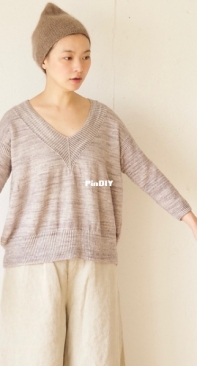 Nejineji by Miyuki Watanabe/wknit_work - English