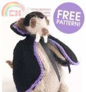The Count Meerkat by Sue Stratford-pullout from Knitted Meerkats-Free