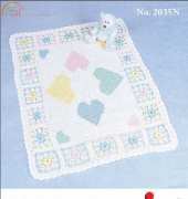 Mary Maxim - 2035N  Heart of Mine Afghan