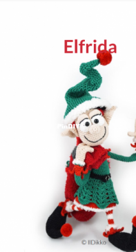 IlDikko - Ildikó Strüning - Elfrida the Christmas Elf