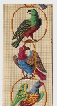 Berlin woolwork panel birds XSD